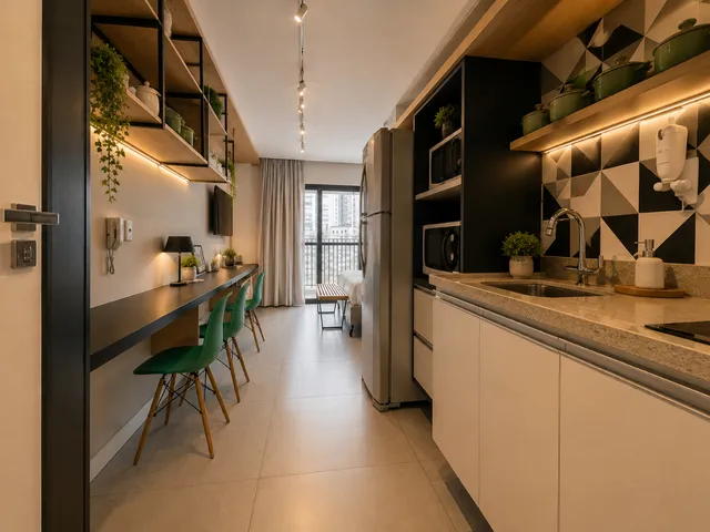 Imagem 13: Studio para Venda em santa Efigênia com 1 Quarto, 31M²
