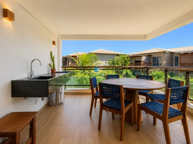 Imagem 5: Apartamento pé na areia à venda em Itacimirim com 82m², 3 quartos e porteira fechada
