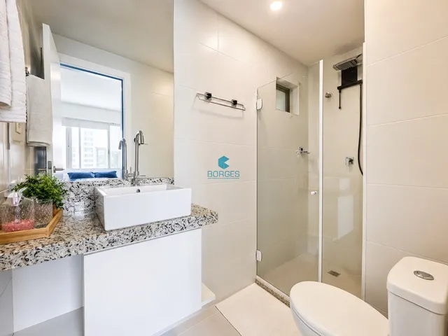 Imagem 8: Apartamento pé na areia à venda em Itacimirim com 82m², 3 quartos e porteira fechada