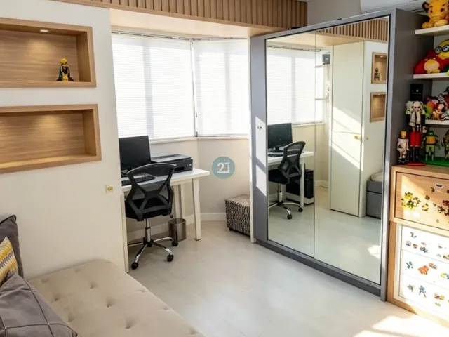 Imagem 6: Alugo cobertura duplex com ofurô e varanda gourmet, 03 quartos, 02 garagem, 230m²