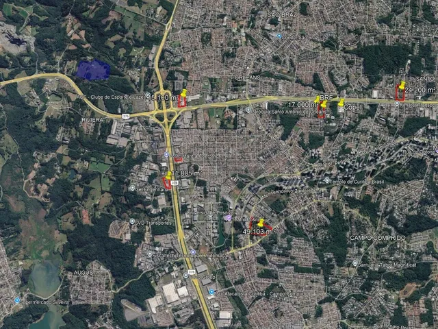 Imagem 4: Pavilhão/Galpão para alugar no bairro Cidade Industrial - Curitiba/PR