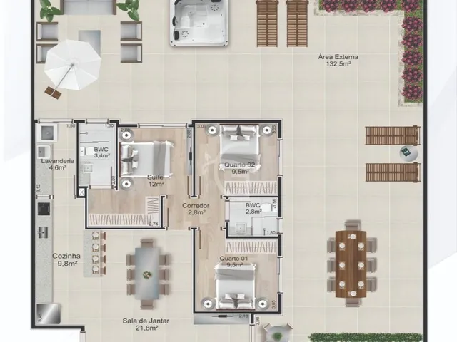 Imagem 16: EDIFÍCIO RESIDENZIALE FIRENZE - Alto Padrão no Costa e Silva