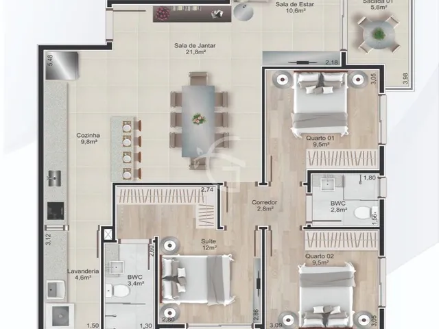 Imagem 11: EDIFÍCIO RESIDENZIALE FIRENZE - Alto Padrão no Costa e Silva