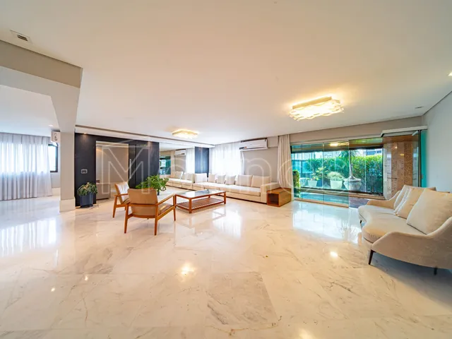 Imagem: O apartamento possui 4 Dormitórios, 4 Suítes, 6