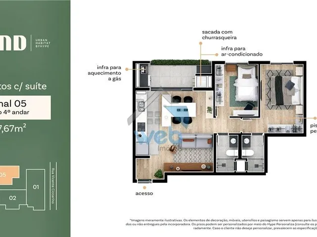 Imagem 13: Land Urban Habitat - Empreendimento bem localizado no Bairro Boa Vista, com plantas de 2