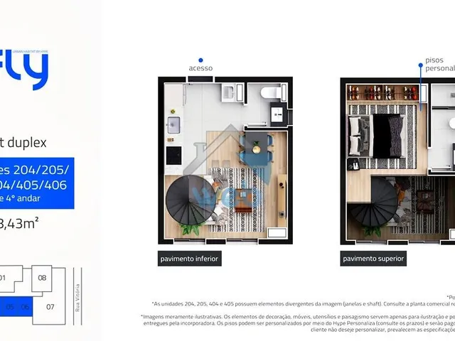 Imagem 4: Fly Urban Habitat - Excelentes apartamentos à venda no Bairro Cabral, em boa