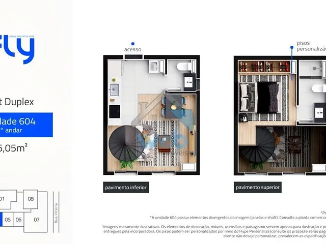Imagem 12: Fly Urban Habitat - Excelentes apartamentos à venda no Bairro Cabral, em boa
