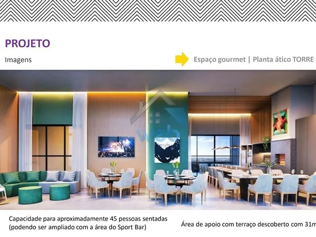 Imagem 2: Croma - Apartamentos de alto padrão à venda no Bairro Batel, com opções de 2, 3