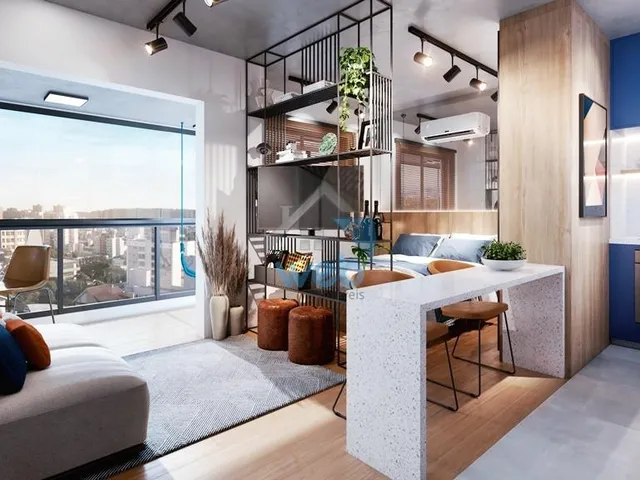 Imagem 2: Walk Brigadeiro - Apartamento à venda na região do Bairro Mercês, com 1 dormitório ou
