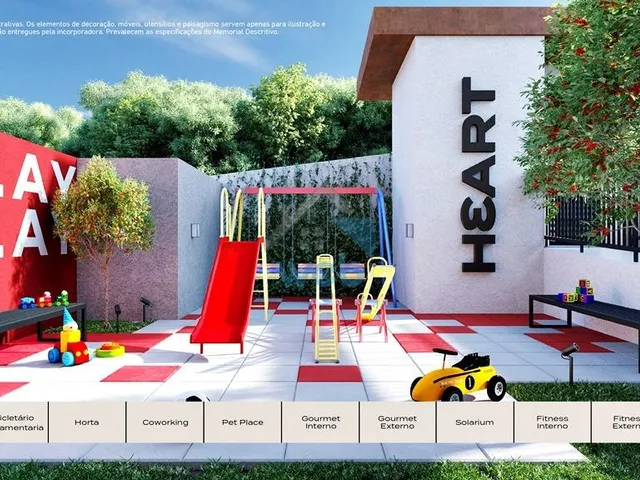 Imagem 13: Heart Urban Habitat - Apartamentos à venda no Bairro Santa Felicidade, com 2 e 3 quartos