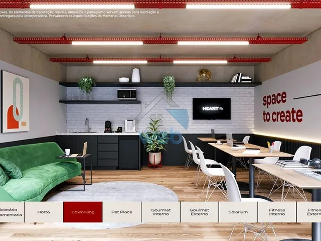 Imagem 11: Heart Urban Habitat - Apartamentos à venda no Bairro Santa Felicidade, com 2 e 3 quartos