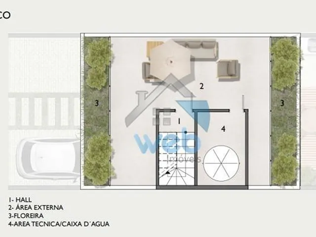 Imagem 8: Excelente opção de triplex em condomínio de alto padrão no Xaxim!
