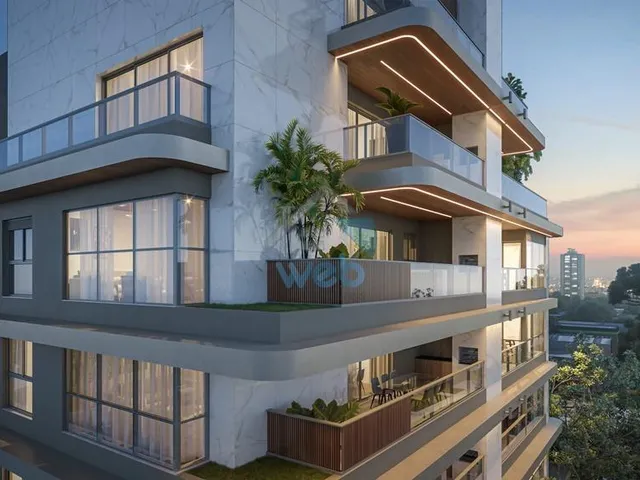 Imagem 13: Apartamentos de alto padrão no Bairro Batel, com plantas de 3 suítes, opções com