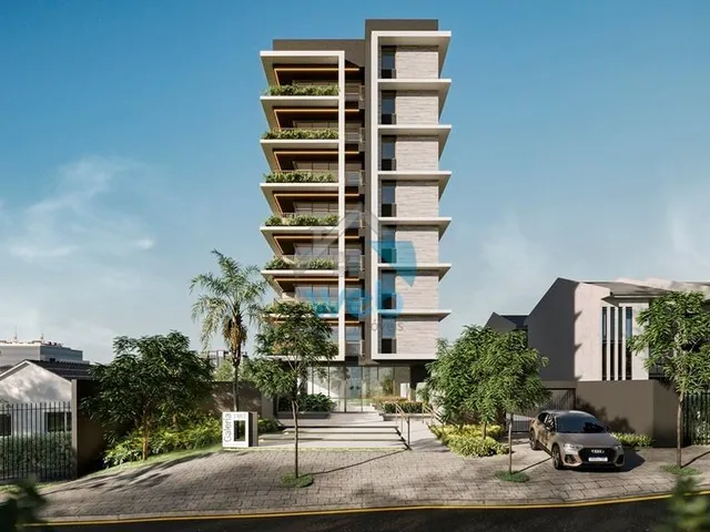 Imagem 6: Apartamentos à venda no Bairro Juvevê, com plantas de 3 quartos com 1 suíte, 3 suítes