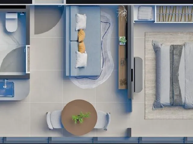 Imagem 5: Apartamento Alto Padrão Novo 2 Quartos -Água Verde - Batel - Centro - em Curitiba