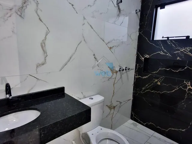 Imagem 3: Casas à venda no Bairro Eucaliptos, na Fazenda Rio Grande, com três quartos, sala