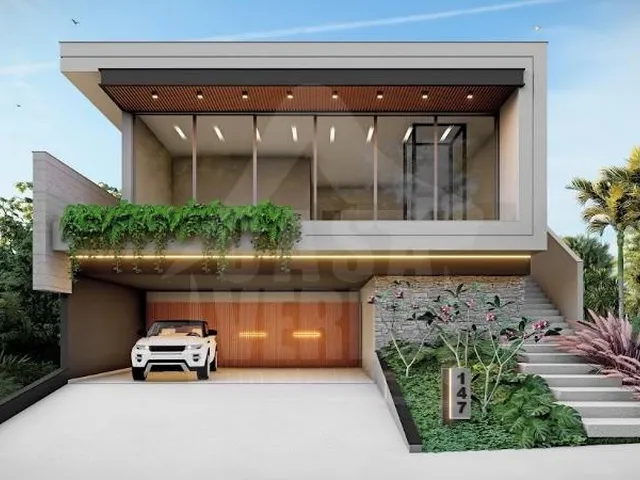 Imagem: A casa possui 4 Dormitórios, 5 Suítes, 6 Banheiros, 6