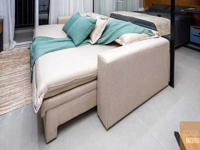 Imagem: Apartamento de 30m, com 1 suite e 1 vaga