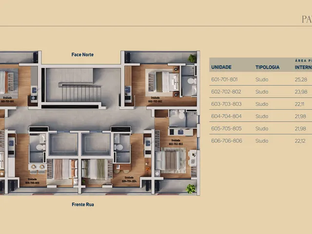 Imagem 6: Âmbar Apartamento com 1 dormitório