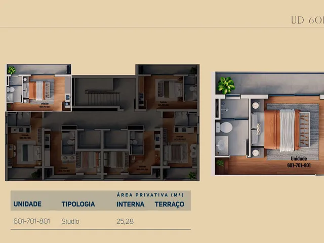 Imagem 13: Âmbar Apartamento com 1 dormitório