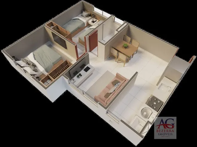 Imagem 4: Apartamento Com 2 Quartos - Bairro Betolândia - Juazeiro do Norte/CE