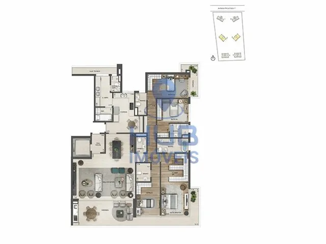 Imagem 12: Apartamento 4 Dormitórios para venda em Rio de Janeiro - RJ