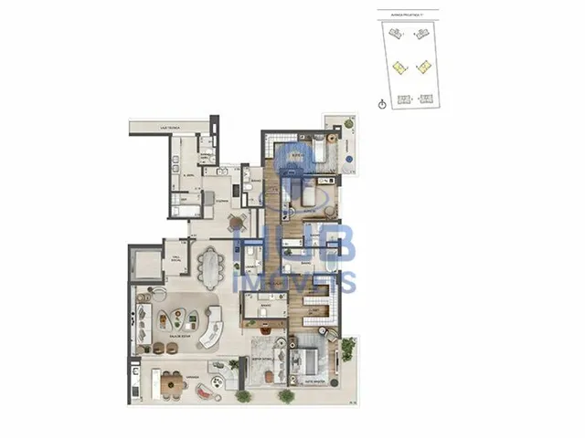 Imagem 13: Apartamento 4 Dormitórios para venda em Rio de Janeiro - RJ
