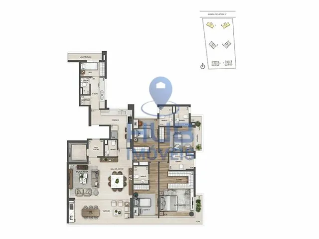 Imagem 10: Apartamento 4 Dormitórios para venda em Rio de Janeiro - RJ