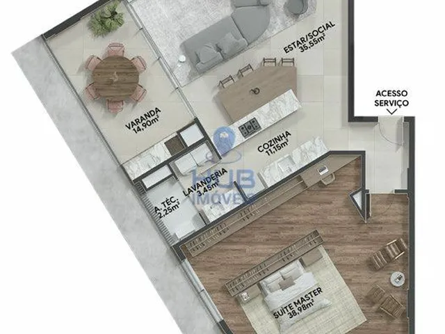 Imagem 10: Apartamento 3 Dormitórios para venda em Curitiba - PR