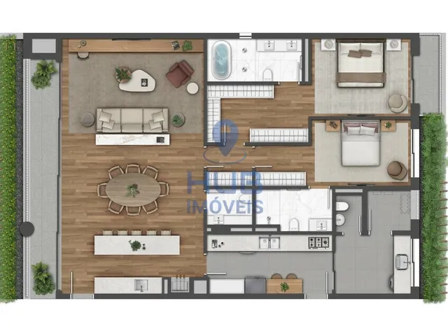Imagem 5: Apartamento 2 Dormitórios para venda em Curitiba - PR
