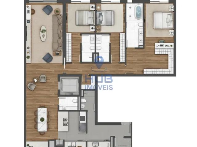 Imagem 8: Apartamento 2 Dormitórios para venda em Curitiba - PR