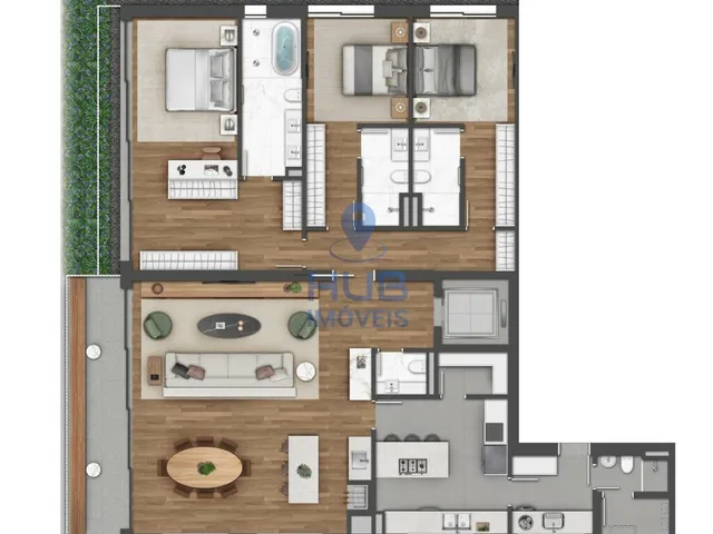 Imagem 10: Apartamento 2 Dormitórios para venda em Curitiba - PR