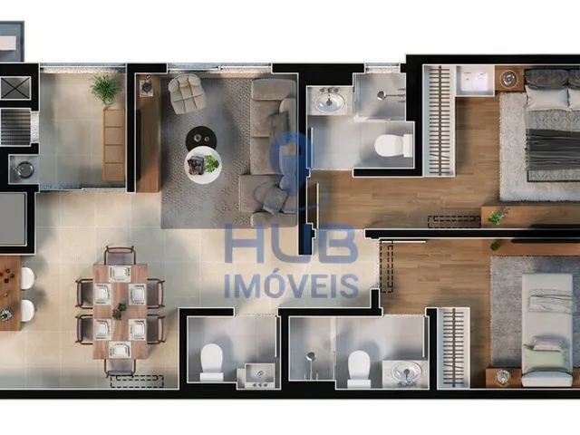 Imagem 11: Apartamento 2 Dormitórios para venda em Florianópolis - SC