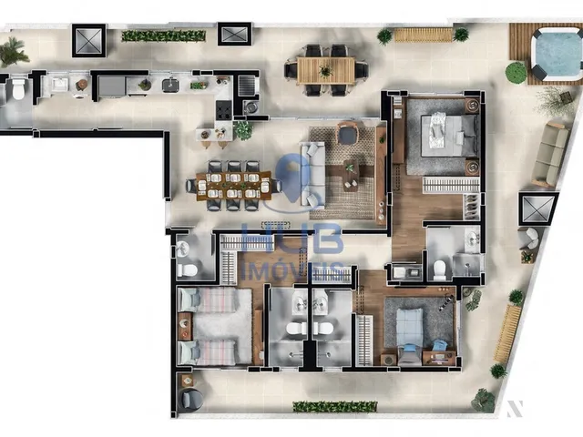 Imagem 15: Apartamento 2 Dormitórios para venda em Florianópolis - SC