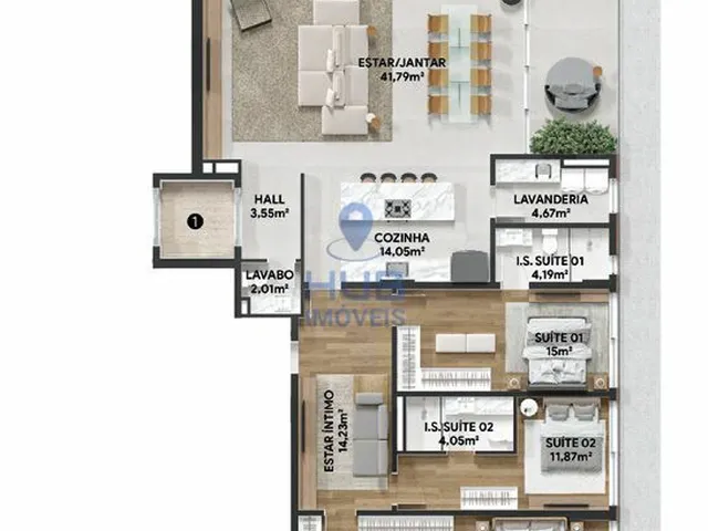 Imagem 11: Apartamento 3 Dormitórios para Venda em Curitiba - Pr