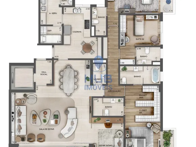 Imagem 13: Apartamento 4 Dormitórios para venda em Rio de Janeiro - RJ