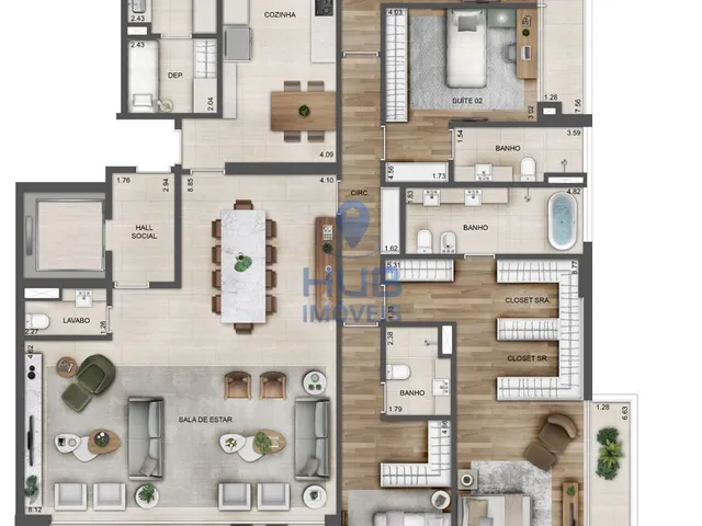 Imagem 14: Apartamento 4 Dormitórios para venda em Rio de Janeiro - RJ