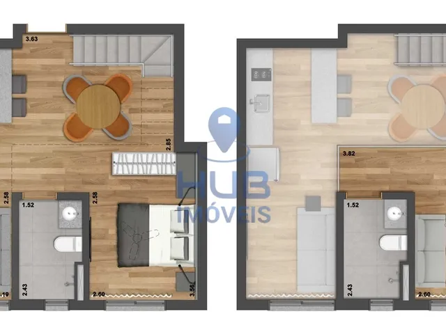 Imagem 5: Apartamento 1Dormitório para venda em Florianópolis - SC