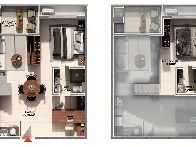 Imagem 3: Apartamento 1 Dormitórios para venda em Florianópolis - SC