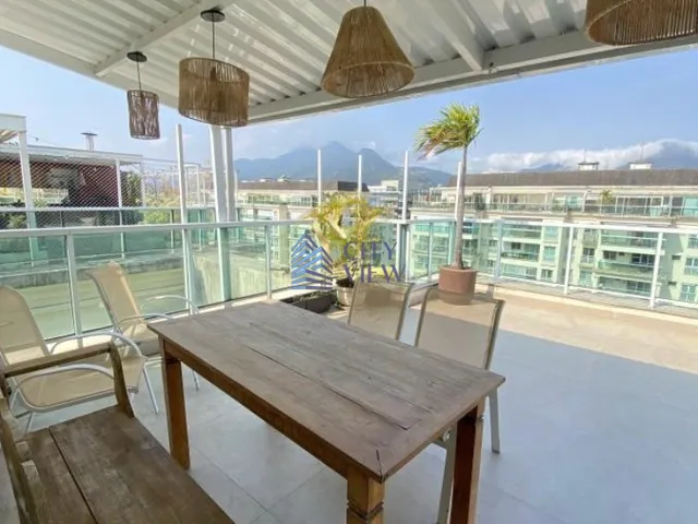 Imagem 10: COBERTURA DUPLEX DE LUXO COM SOL DA MANHÃ E 3 QUARTOS NO CONDOMÍNIO LE PARC - BARRA DA