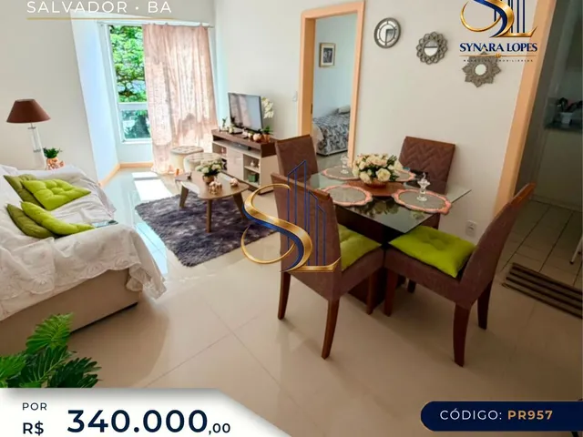Imagem: APARTAMENTO 50 M ² 1 SUÍTE PITUBA