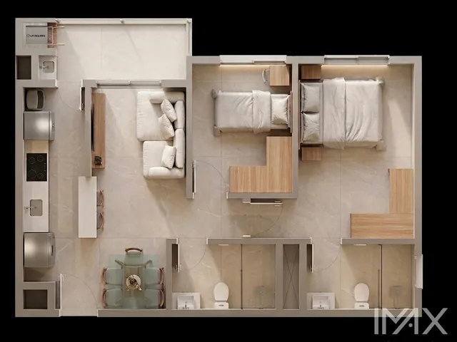 Imagem 4: Lançamento: Apartamentos à venda no Edifício Cedro Residence, à partir de 63m2 por