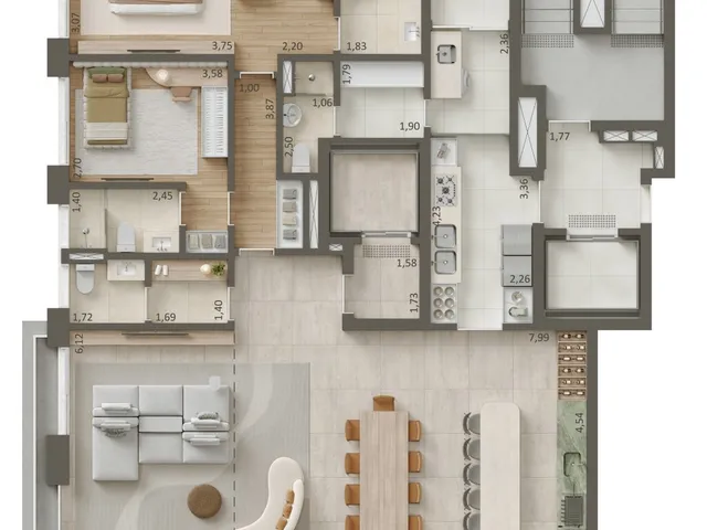 Imagem 5: Porto Paraíso - Apartamento À Venda no Bairro Paraíso - São Paulo/Sp