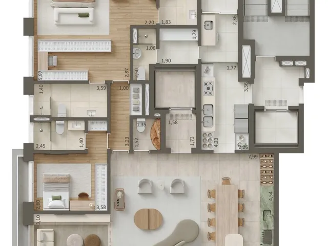 Imagem 6: Porto Paraíso - Apartamento À Venda no Bairro Paraíso - São Paulo/Sp