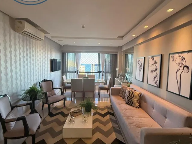Imagem 2: APARTAMENTO À VENDA NA PITUBA COM 4 QUARTOS, SENDO VISTA MAR E DECORADO!