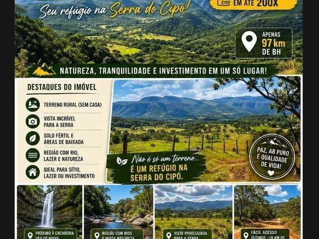 Imagem: Fazendinha a Venda no Encanto da Serra em