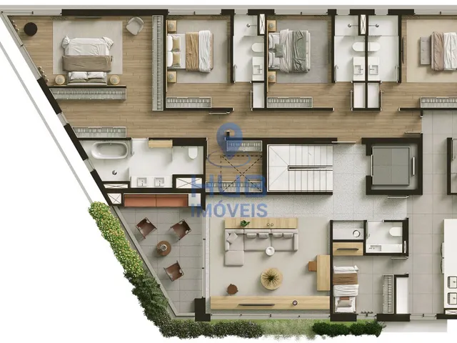 Imagem 13: Apartamento 3 Dormitórios para venda em Curitiba - PR