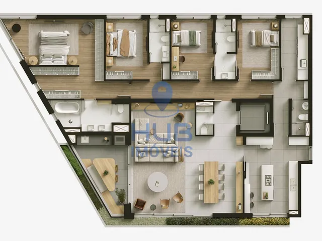 Imagem 8: Apartamento 4 Dormitórios para venda em Curitiba - PR