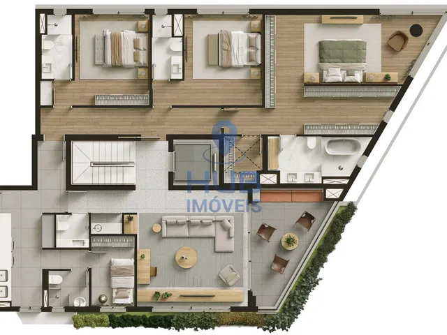 Imagem 11: Apartamento 4 Dormitórios para venda em Curitiba - PR