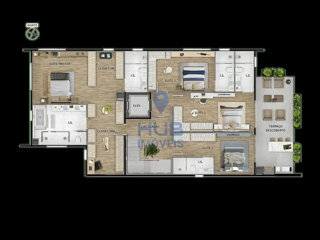 Imagem 11: Apartamento 3 Dormitórios para venda em Curitiba - PR